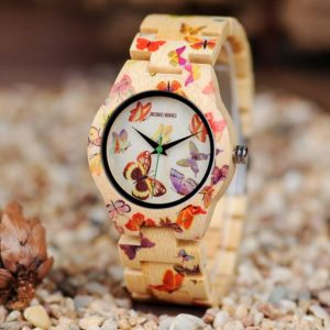 Montre en Bois Pour Femme