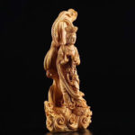 Statue Bouddha en Bois 4