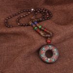 Collier en Bois Népalais 6