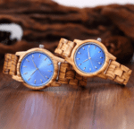 Montre en Bois de Chêne Pour Femme 4