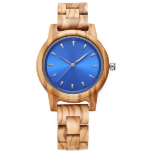 Montre en Bois de Chêne Pour Femme