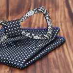 Nœud Papillon en Bois Avec Serviette de Costume 7