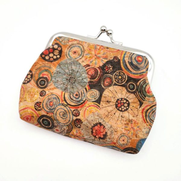 Porte-Monnaie en Liège Abstrait 2