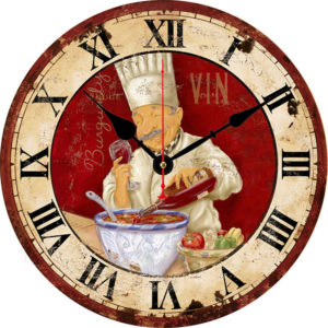 Horloge Murale Cuisine