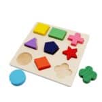 Puzzle en bois Montessori pour bébé 5
