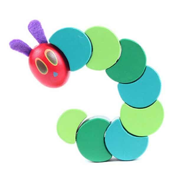 Chenille en bois pour enfants 3