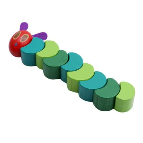 Chenille en bois pour enfants 5