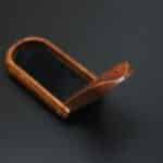 Support à pipe pliable en bois massif 5