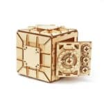 Puzzle 3D coffre fort en bois 8