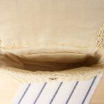 Sac à bandoulière en raphia pour femmes 8