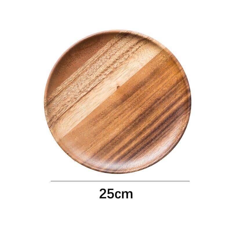 Assiettes en Bois de tailles différentes 11