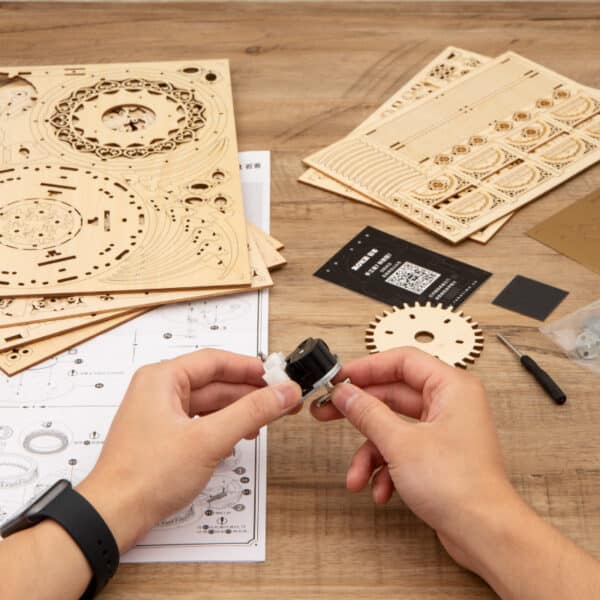 Magnifique boîte à musique puzzle 3D à monter soi-même 3