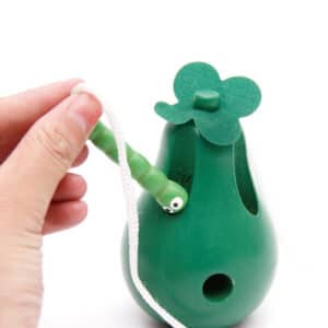 Jeu éducatif de coordination pour enfant en forme de poire