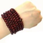 Bracelet bouddhiste, avec perles en bois 7