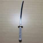 Katana en Bois avec Fourreau Blanc 5