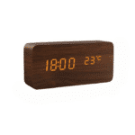 Réveil en Bois Numérique LED Multifonctions 3