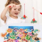 Jouet en Bois Bébé Pêche Magnétique 5