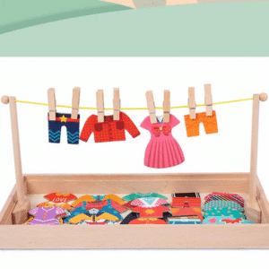 Jouet en Bois Enfant Puzzle de Réflexion 2