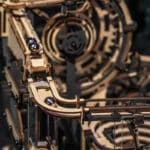 Maquette en Bois Parcours pour Billes 4