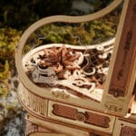 Maquette en Bois Piano Boite à Musique 5