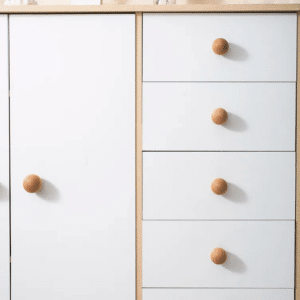 Boule en Bois Style Poignée pour Placard