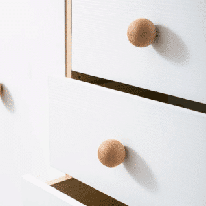 Boule en Bois Style Poignée pour Placard 2