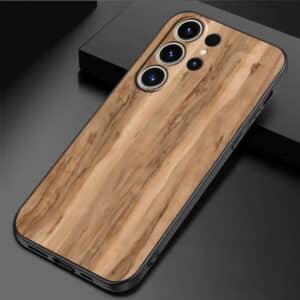 Coque Effet Bois pour Samsung s23 en Silicone