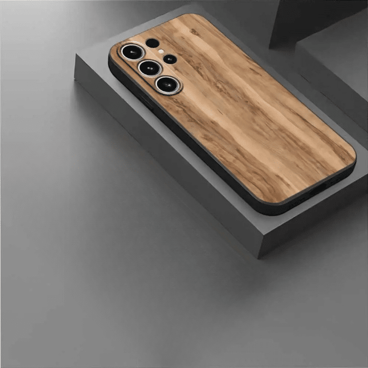 Coque En Bois Naturel Pour IPhone - Noyer, Bambou, Design Slim Et Magnétique, Compatible 12 à 16 Plus/Pro/Max