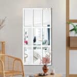 Miroir rectangulaire en bois design 4
